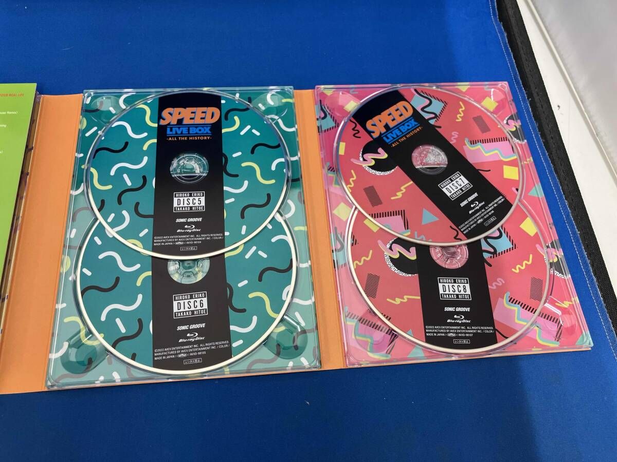 SPEED LIVE BOX -ALL THE HISTORY- 初回生産 版 Blu-ray Disc