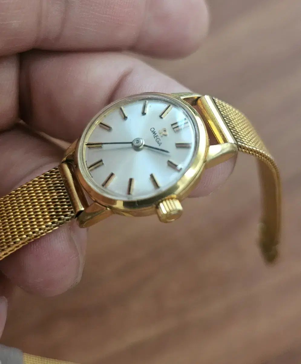  オメガ ヴィンテージ ゴールド レディース 時計 自動巻き時計 腕時計(アナログ)