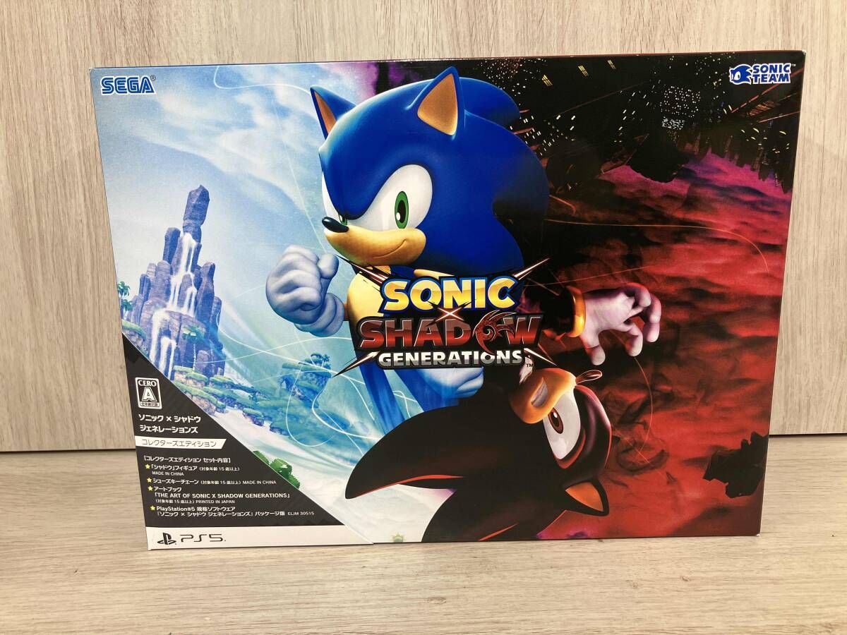 PS 5 ソニック シャドウ ジェネレｰションズ コレクタｰズエディション