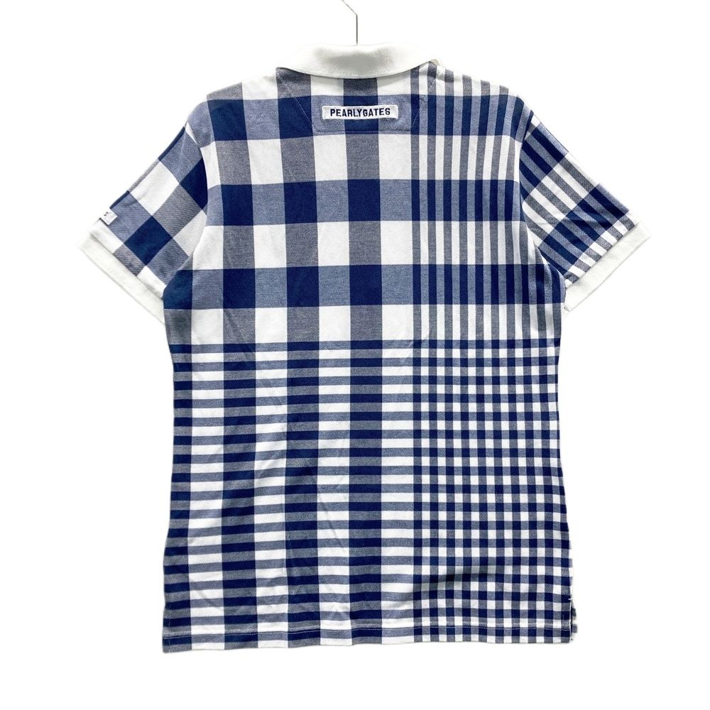 PEARLY GATES チェック柄 ゴルフシャツ【サイズ6】 PEARLY GATES チェック柄 ゴルフシャツ【サイズ6】 PEARLY GATES