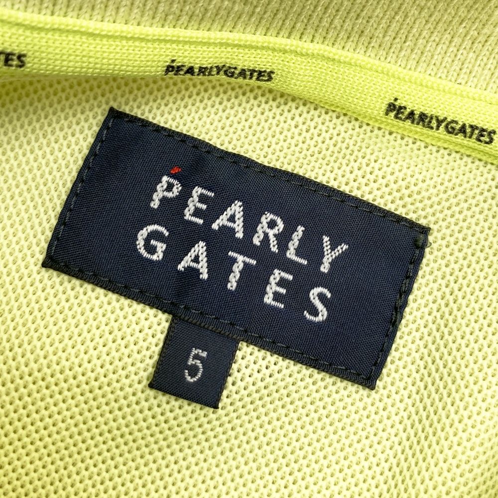 サイズ：5 PEARLY GATES パーリーゲイツ 2024年 半袖ポロシャツ