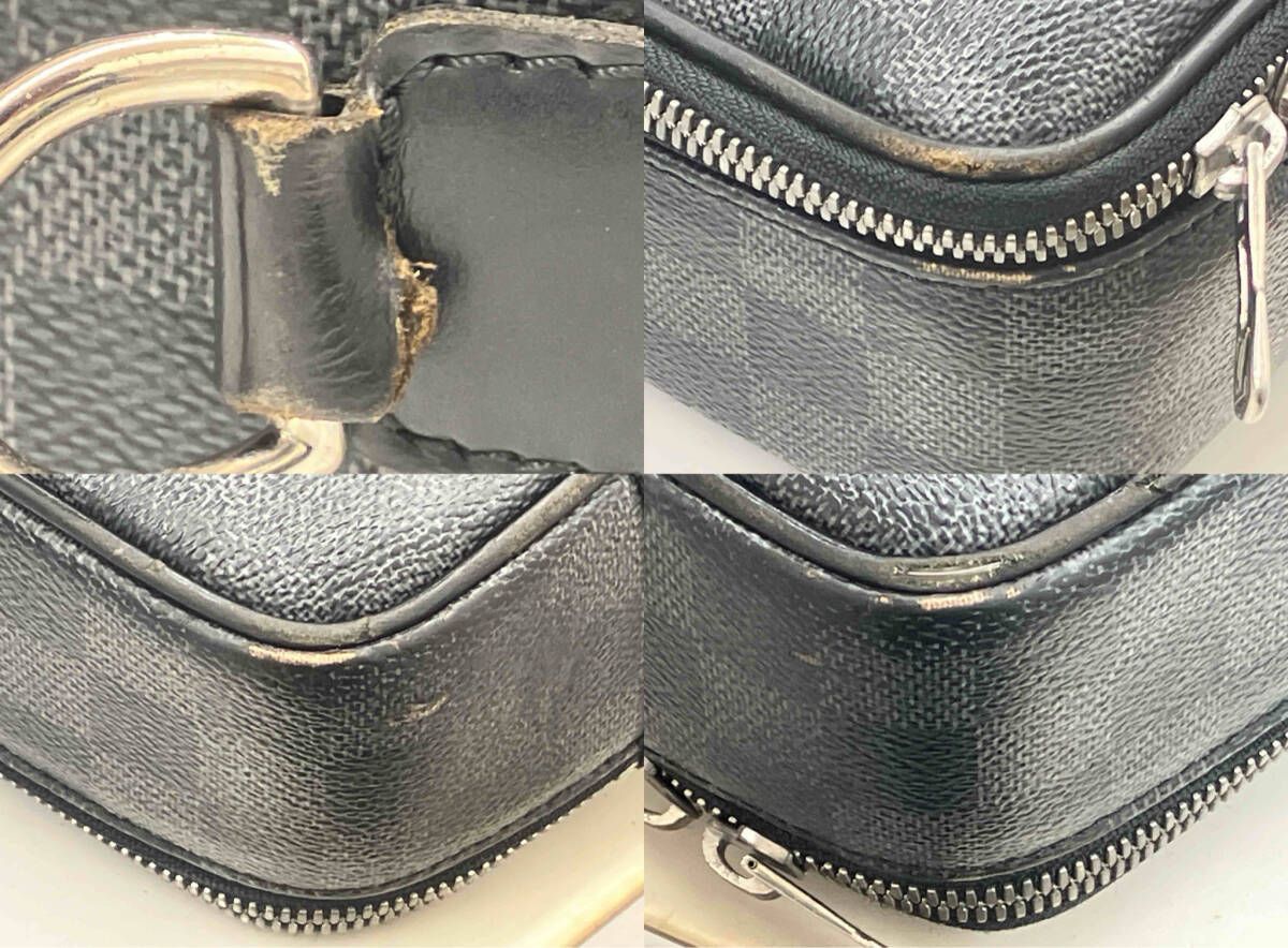 極上美品✨ルイヴィトン N58030 ダミエ グラフィット スティーブ ルイヴィトン】N58030 ダミエグラフィット スティーブ コンピューター