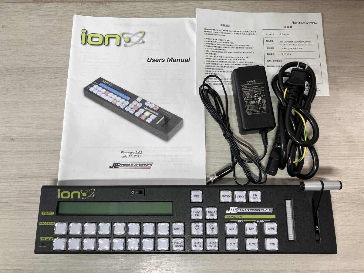 ION JLCOOPER ELECTRONICS Compact Switcher Control Surface スイッチャーコントロールサーフェス