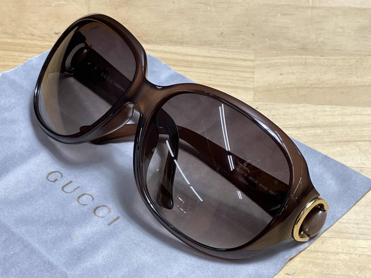 GUCCI グッチ サングラス GG 3621 F S 68 VJD 61 15 115 ブラウン