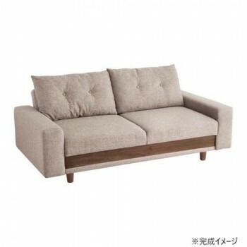 東馬 TOHMA FZ KC ケイシー 2 5 Pソファベッド BR ブラウン