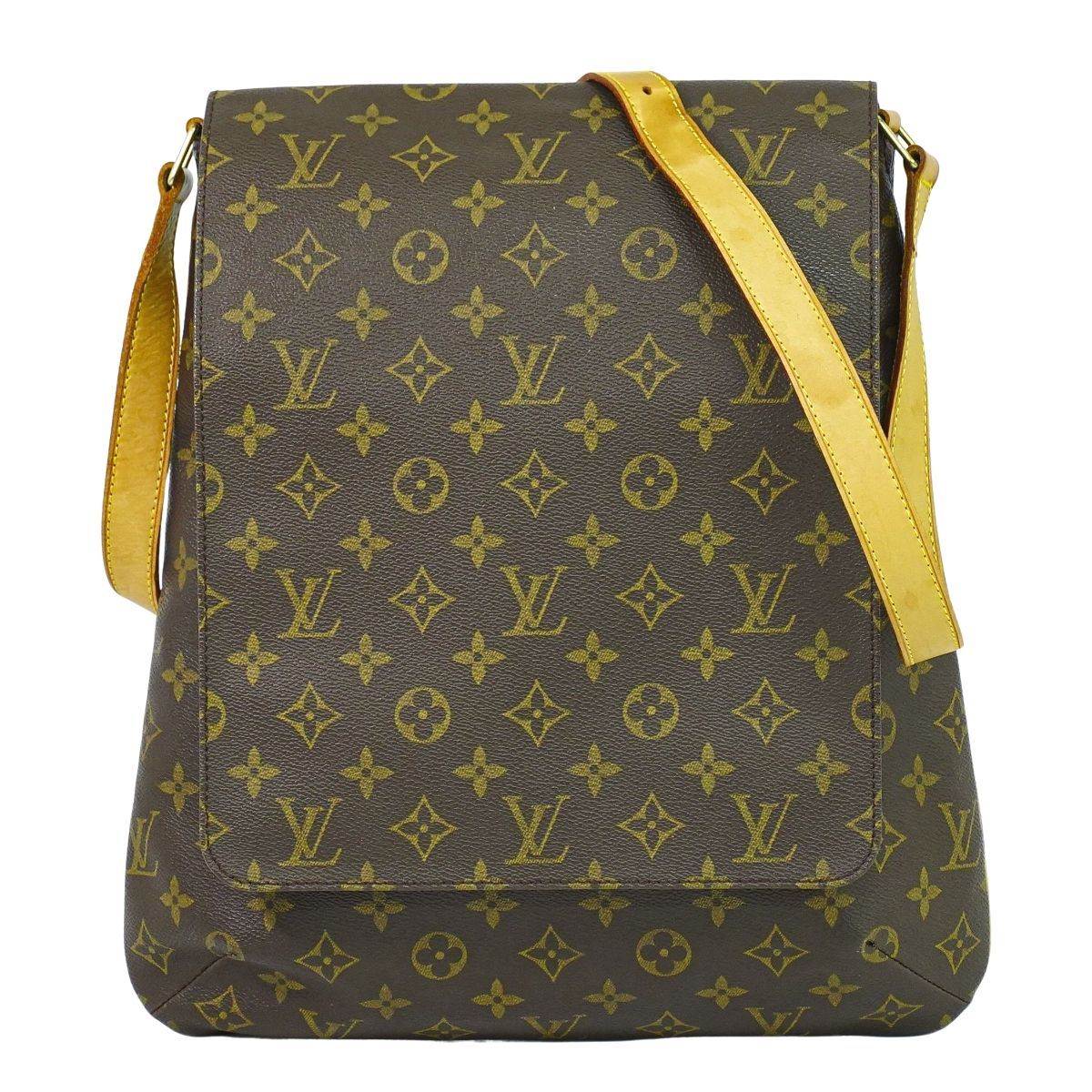 本物 ルイヴィトン LOUIS VUITTON LV ミュゼット モノグラム