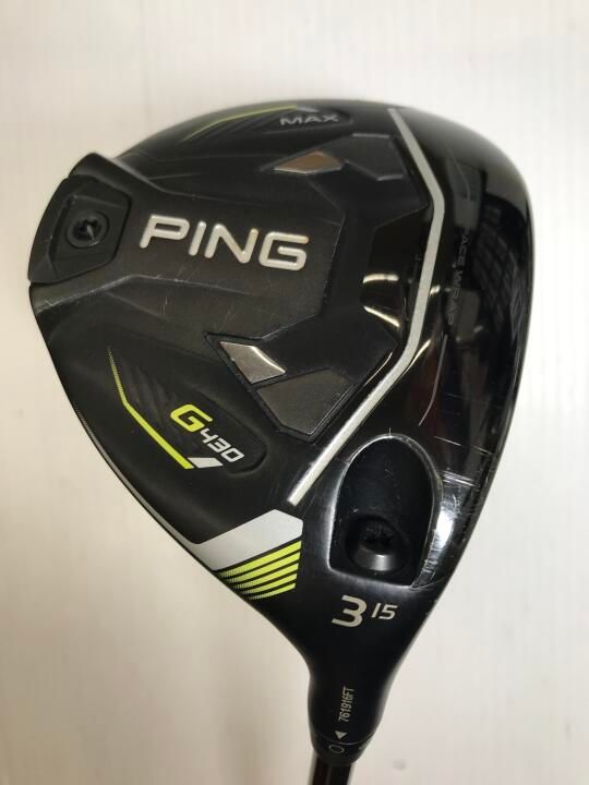 ピン G 430 MAX 15度 TOUR 2 0 CHROME 65 Sフレックス フェアウェイウッド