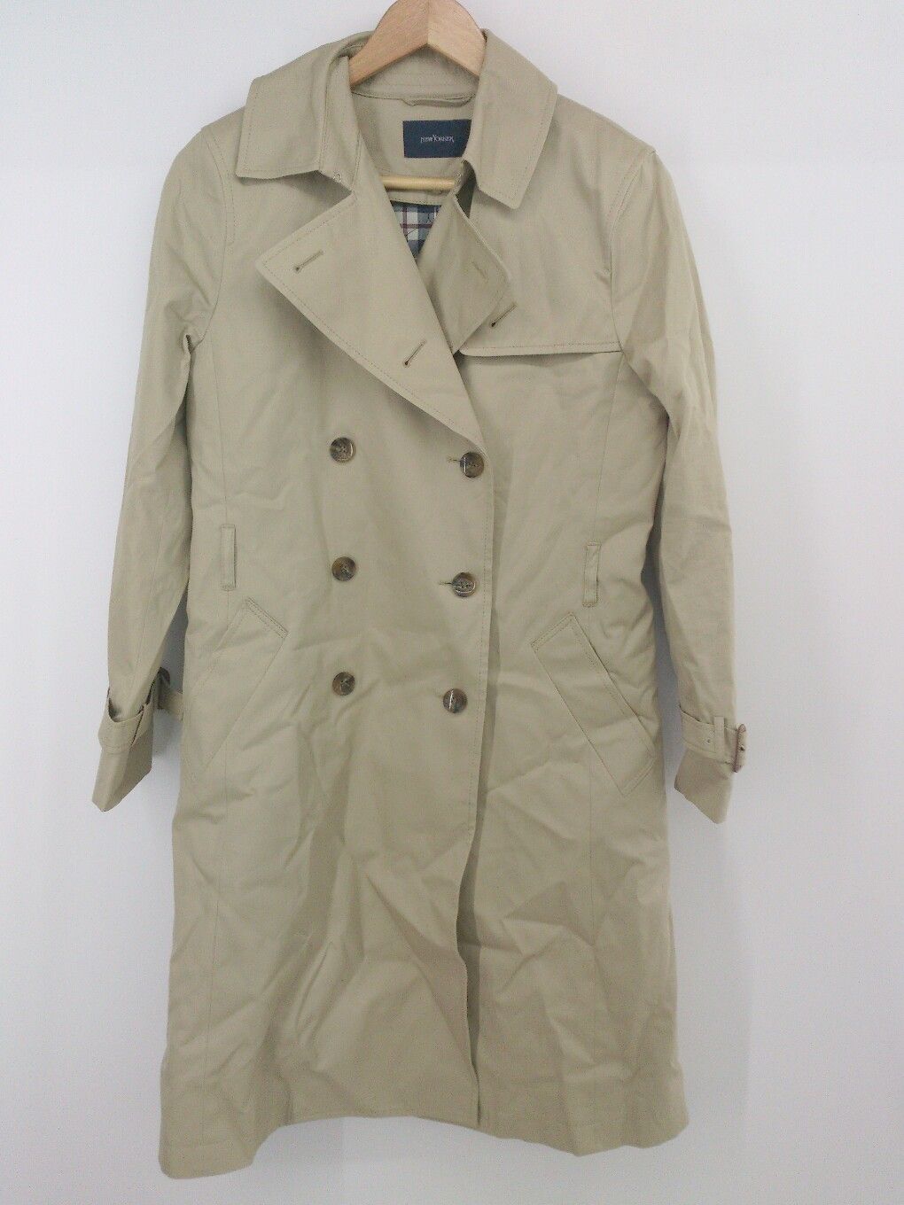 ◇ NEWYORKER ニューヨーカー オフィスカジュアル OL 長袖 トレンチ