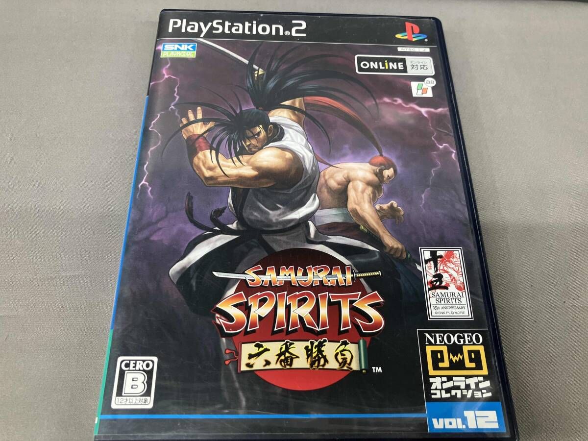 ps2 ゲームソフト PS2 サムライスピリッツ 六番勝負 NEOGEOオンラインコレクション