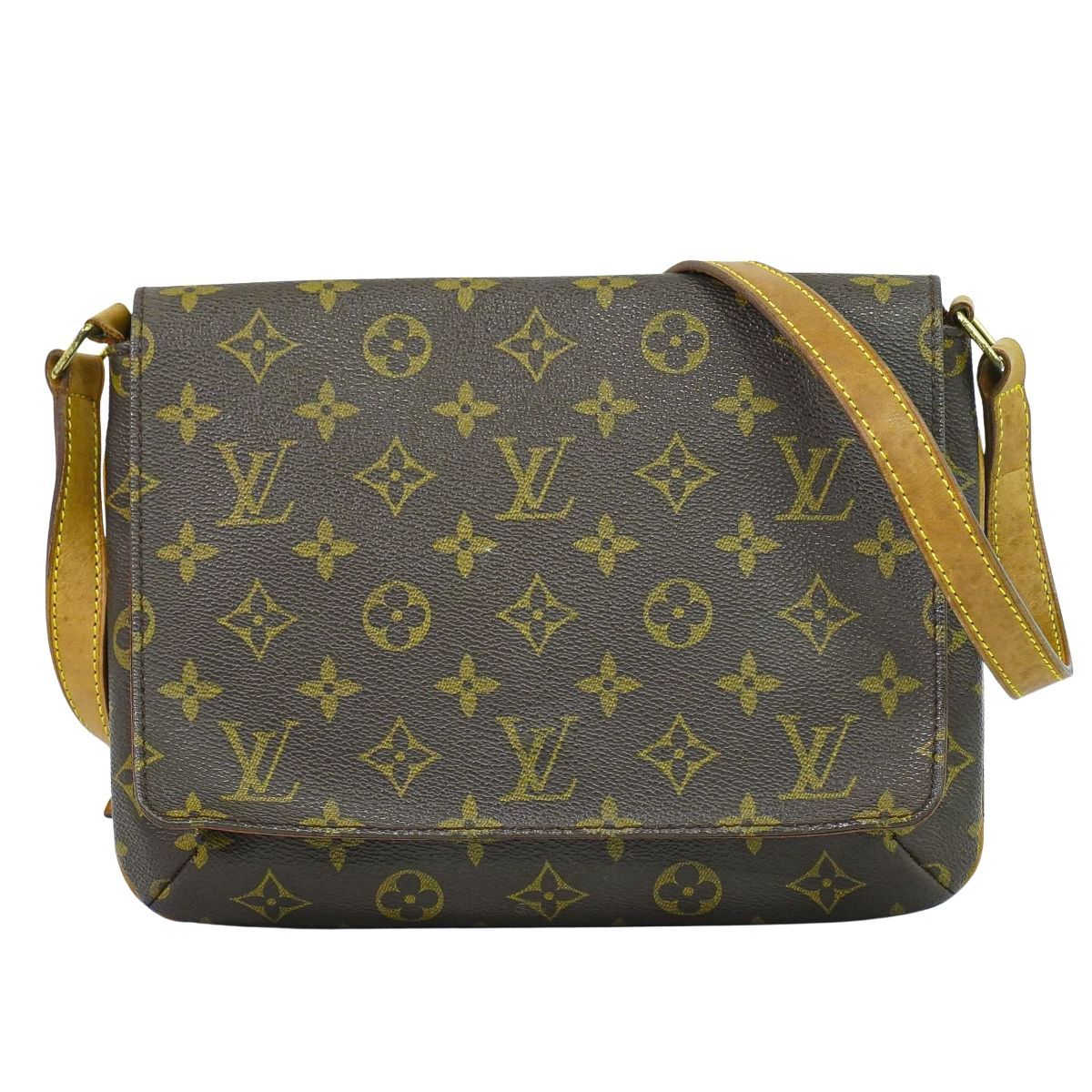本物 ルイヴィトン LOUIS VUITTON LV ミュゼットタンゴ ショート