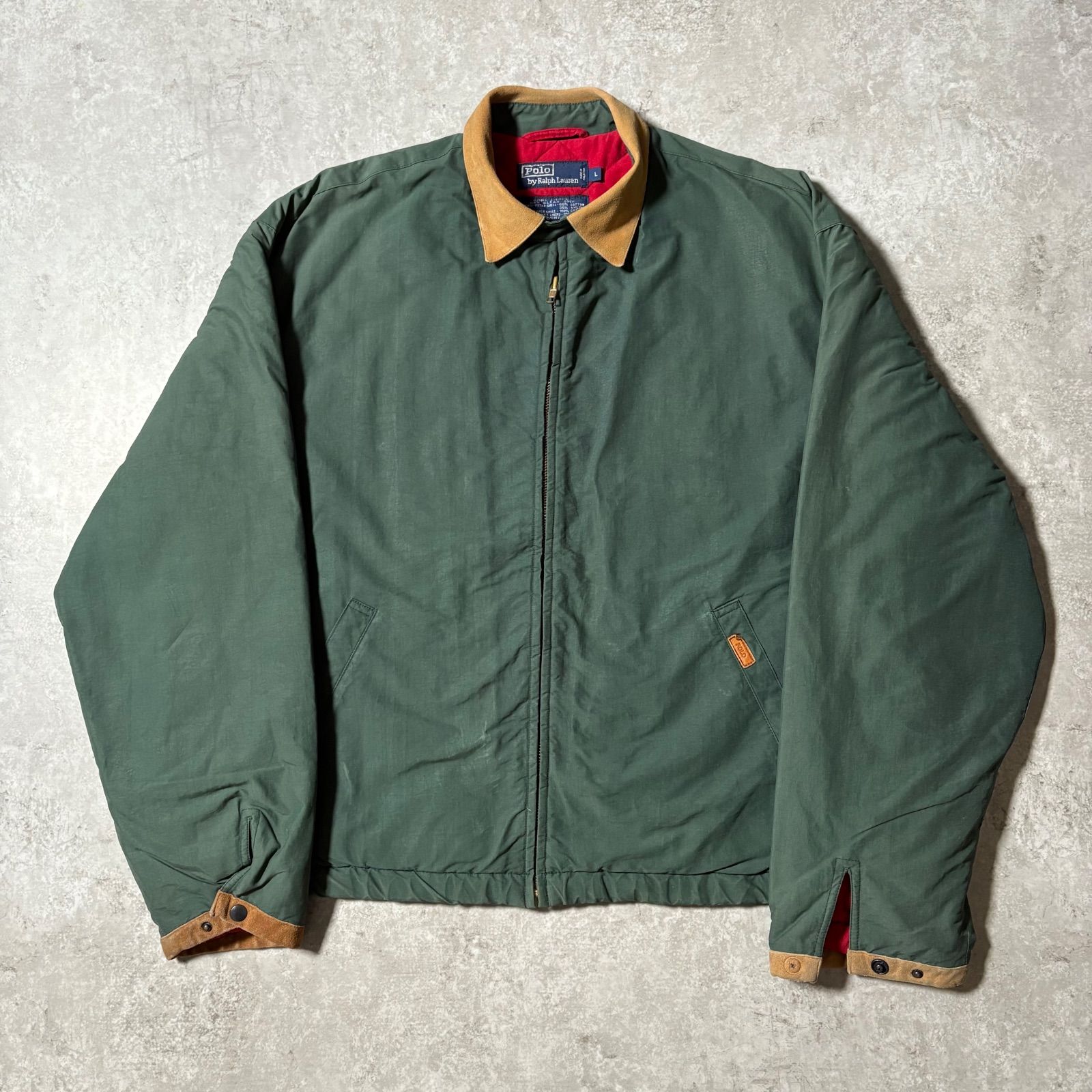 ジャケット・アウター 80s Polo Ralph Lauren swing top vintage POLO RALPH LAUREN - 古着 80s Polo Ralph Lauren SWING TOP JACKET