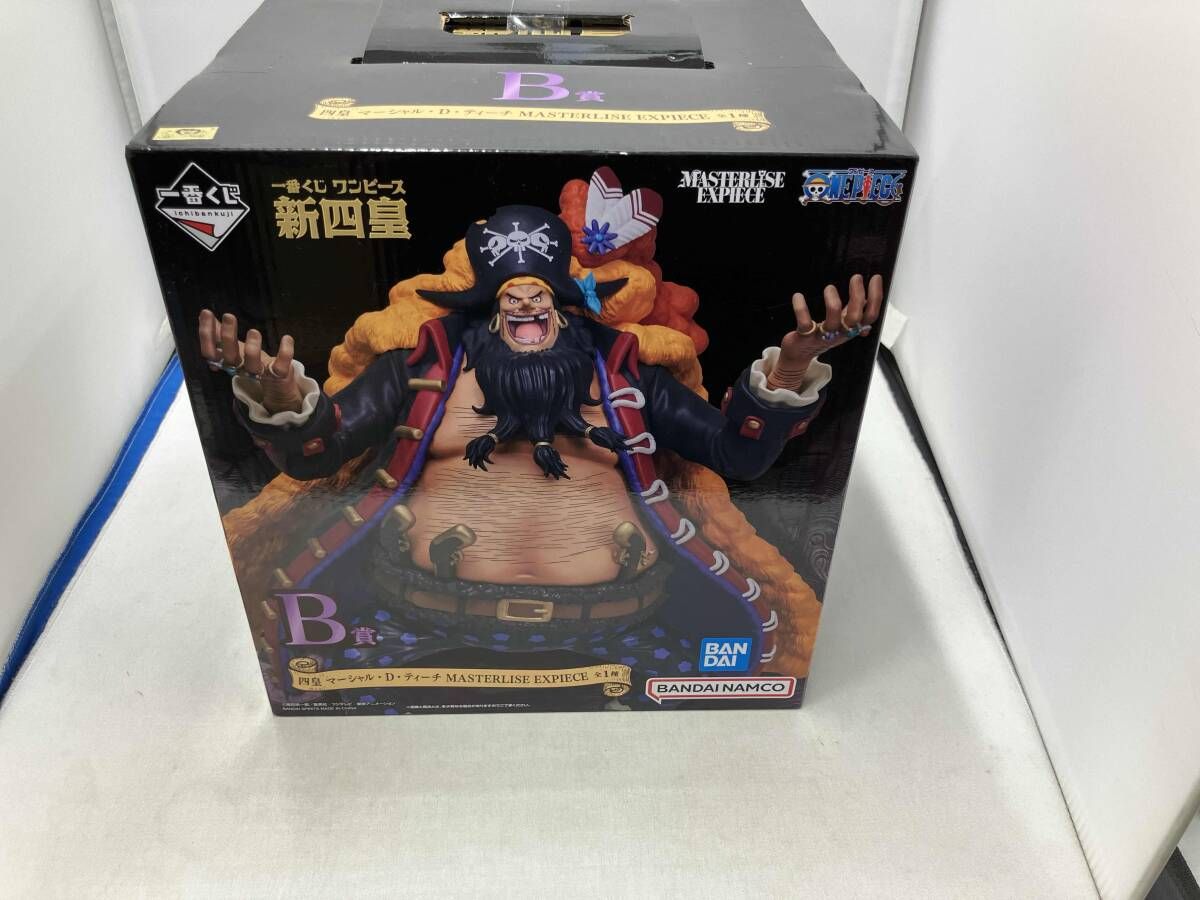 未開封品 B賞 四皇 マｰシャル・D・ティｰチ MASTERLISE EXPIECE 一番