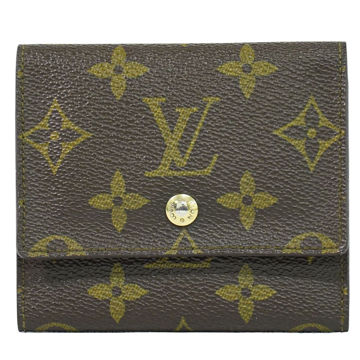 Louis Vuitton ルイヴィトン　モノグラム 名刺入れ 本物 正規品 本物 ルイヴィトン LOUIS VUITTON LV モノグラム カードケース 名刺