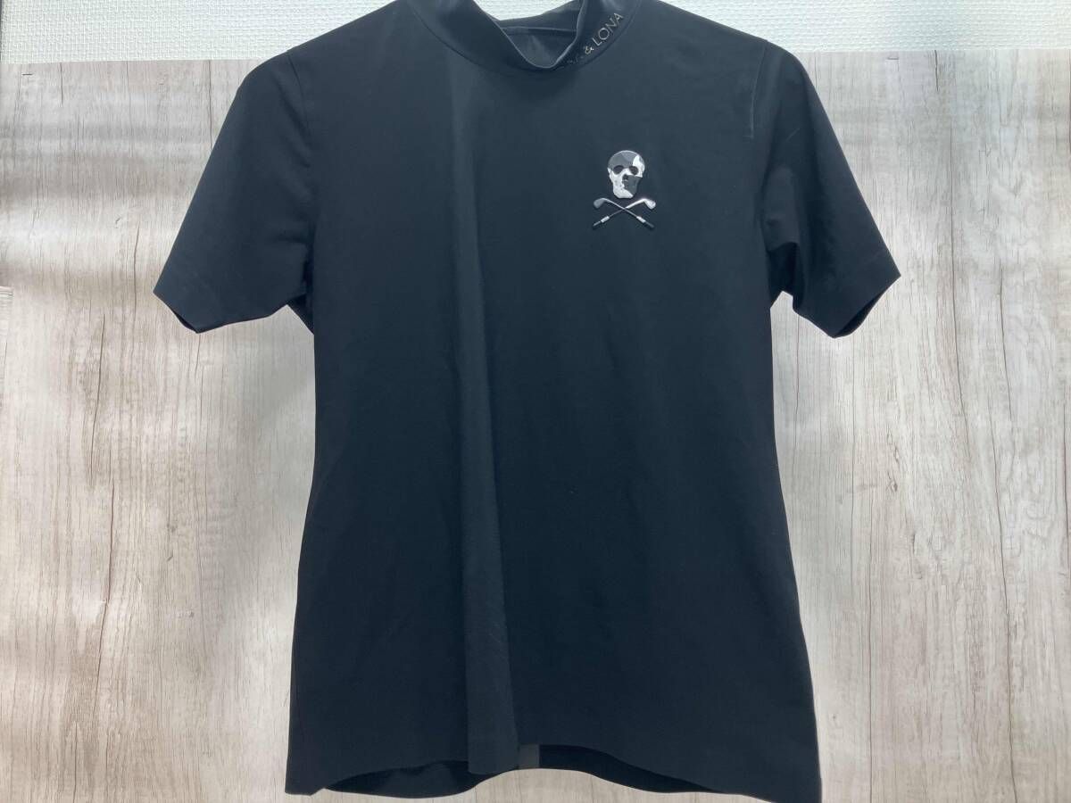 MARK LONA マークアンドロナ Mサイズ ブラック メンズゴルフウェア ゴルフ