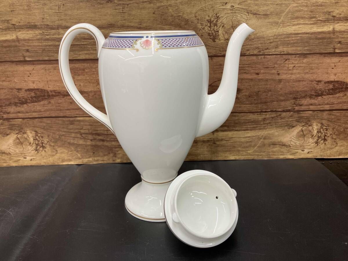  WEDGWOOD ウェッジウッド WAVERLEY Stand Coffee Pot ウェーバリー スタンドコーヒーポット カップ ソーサー コーヒー ティーカップ