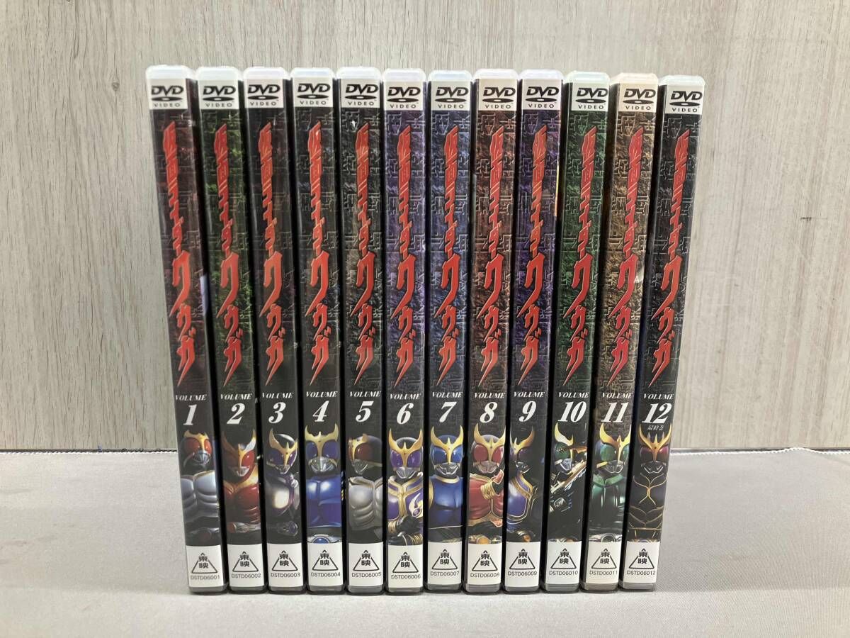 DVD】[全12巻セット]仮面ライダークウガ Vol.1~12 オダギリジョー 葛山