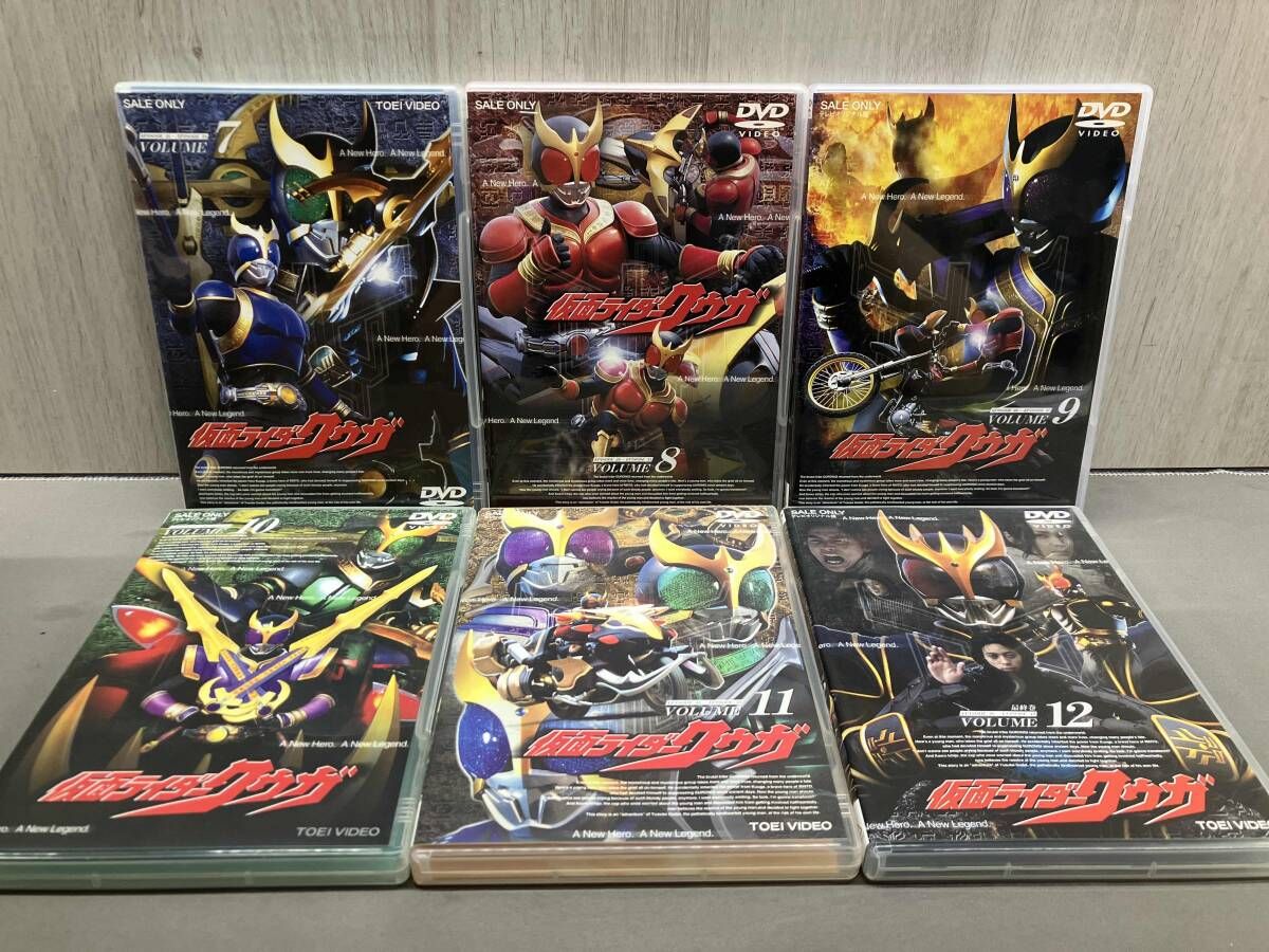 DVD】[全12巻セット]仮面ライダークウガ Vol.1~12 オダギリジョー 葛山