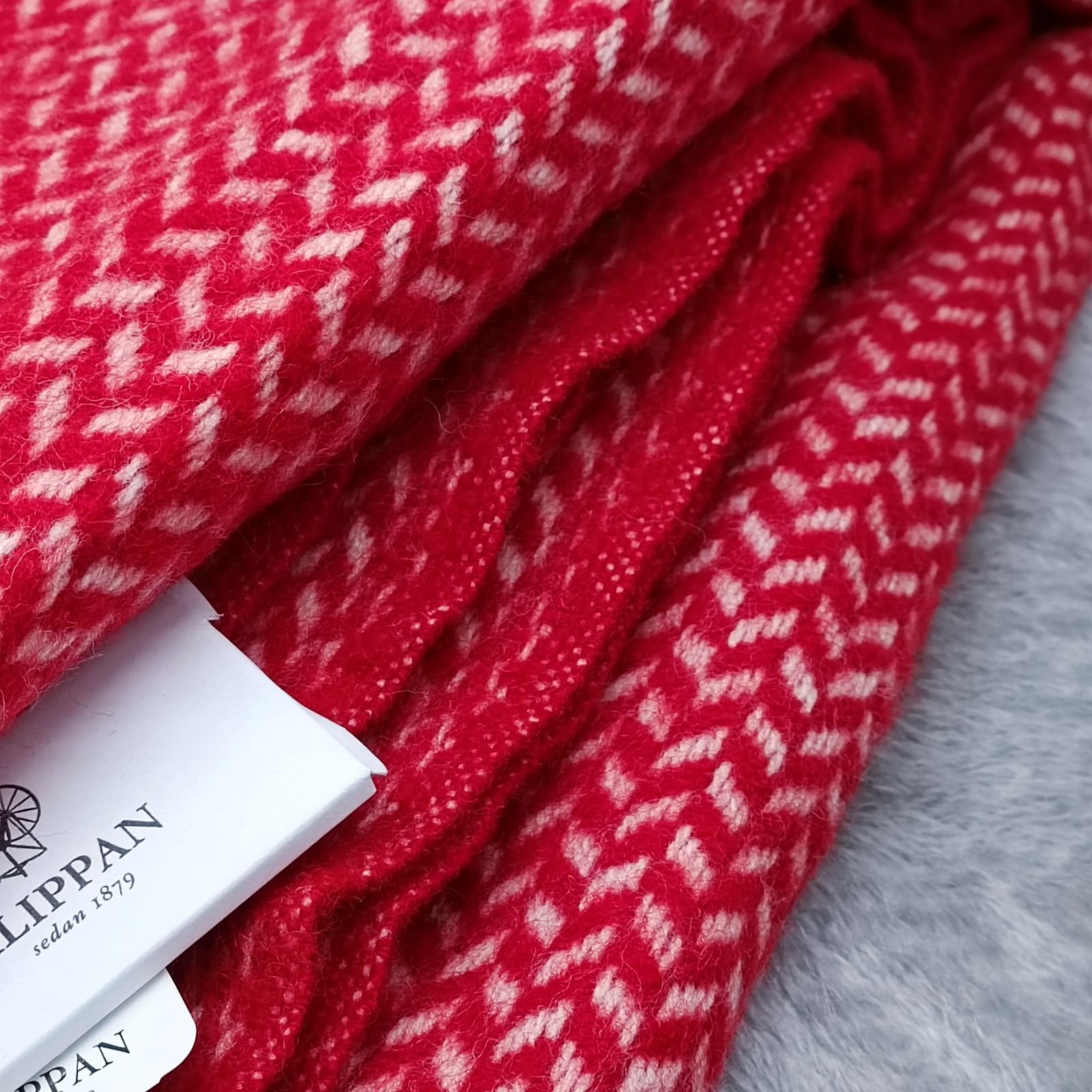 KLIPPAN 》 ☆未使用☆ クリッパン スローケット ポルカ レッド