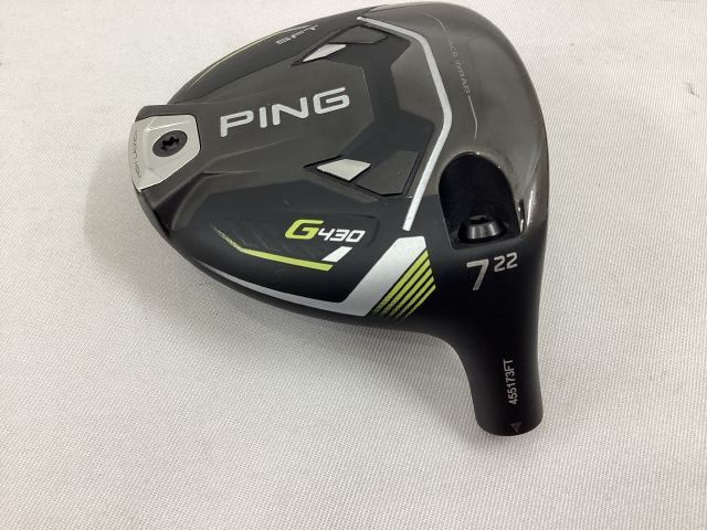 中古】ピン 【人気】G430 HL SFT フェアウェイウッド (7W)/ヘッド単品