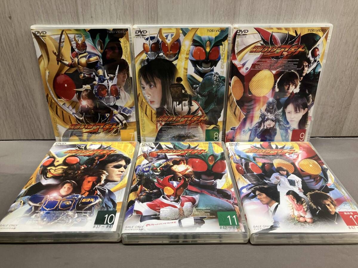 DVD】[全12巻セット]仮面ライダーアギト 1~12 賀集敏樹 要潤 他 - メルカリ