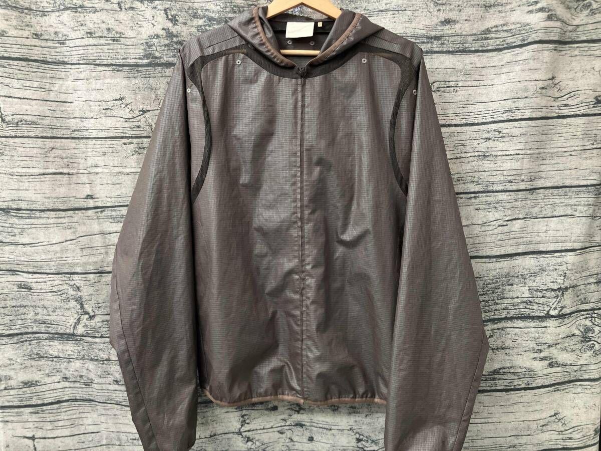 JIAN YE ジェンイェ ナイロンジャケット JI 25 SS BU 05 ブラウン Lサイズ