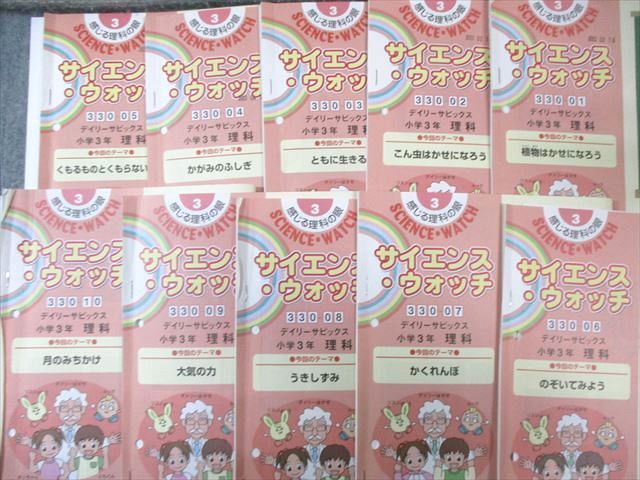 SAPIX 小3 サイエンス・ウォッチ デイリーサピックス(330-01～17) 理科