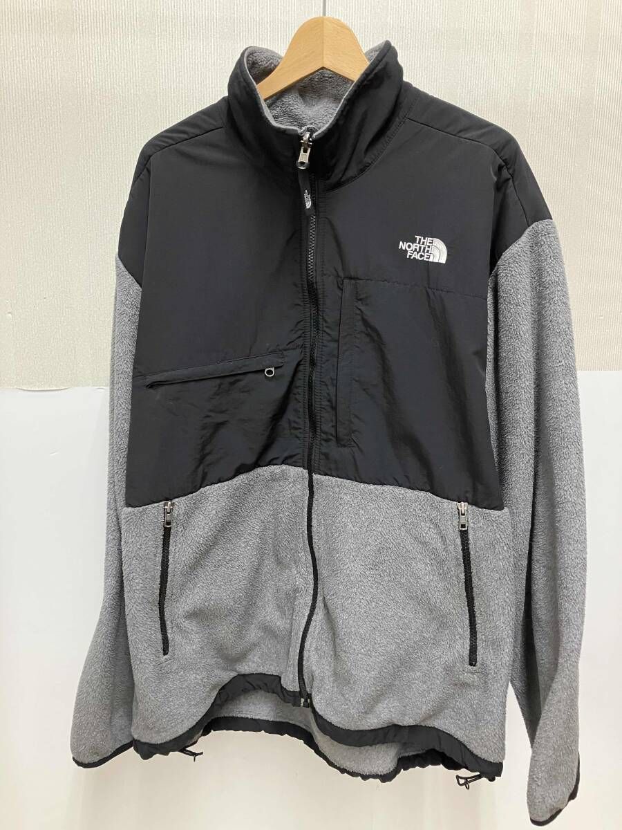 THE NORTH FACE ザ ノース フェイス メンズ フリース ジャケット グレー ブラック XLサイズ