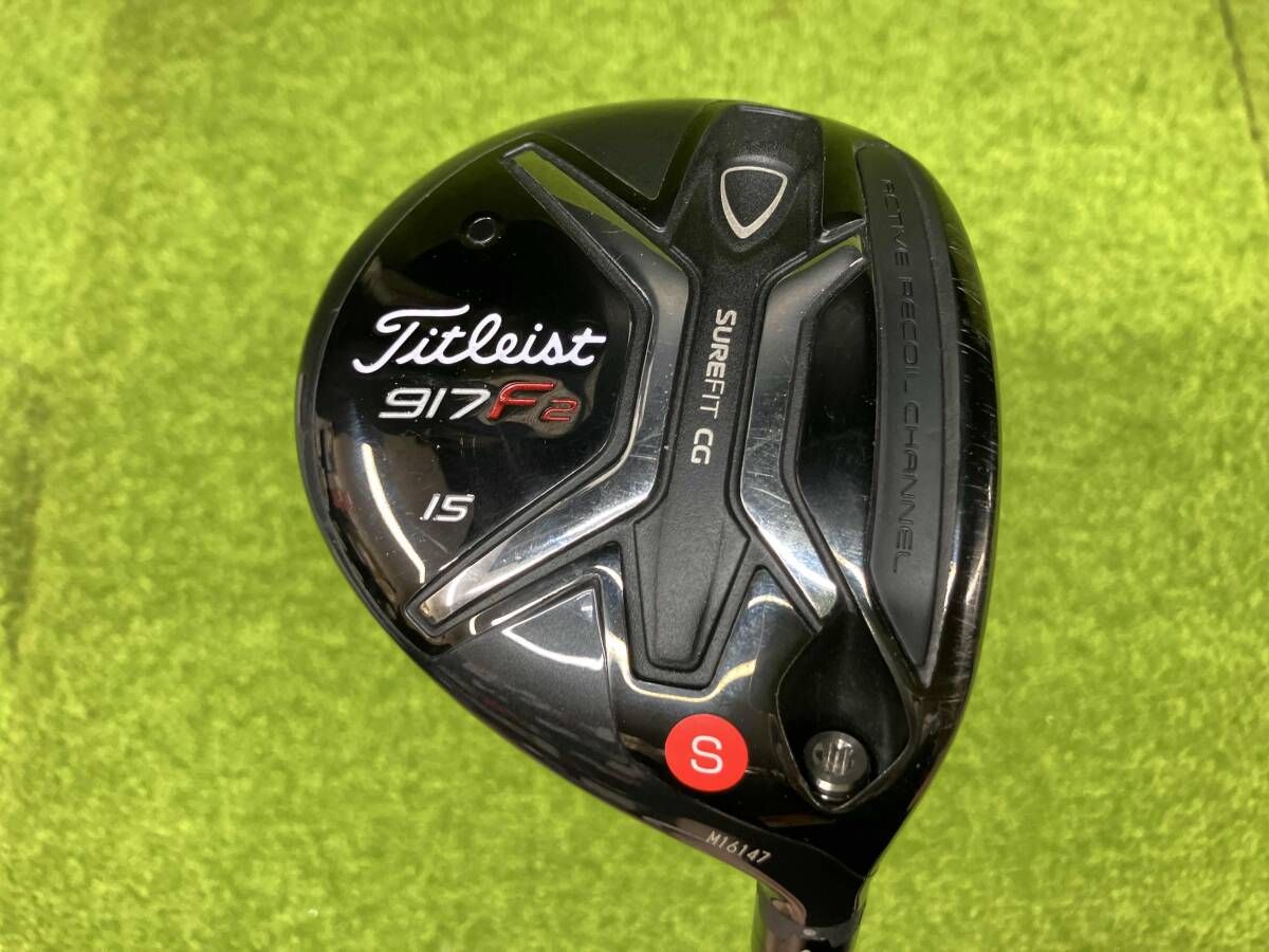 タイトリスト 917 F 2 ATTAS G 7 6 フレックス S ロフト角 15° フェアウェイ ゴルフ クラブ