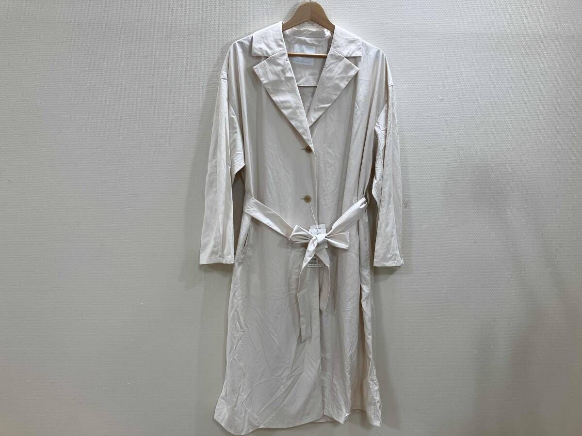 GALLARDAGALANTE ナイロンチェスターコート チェスターコート ロングコート アイボリー F 春