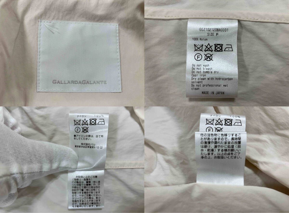 GALLARDAGALANTE ナイロンチェスターコート チェスターコート ロング 