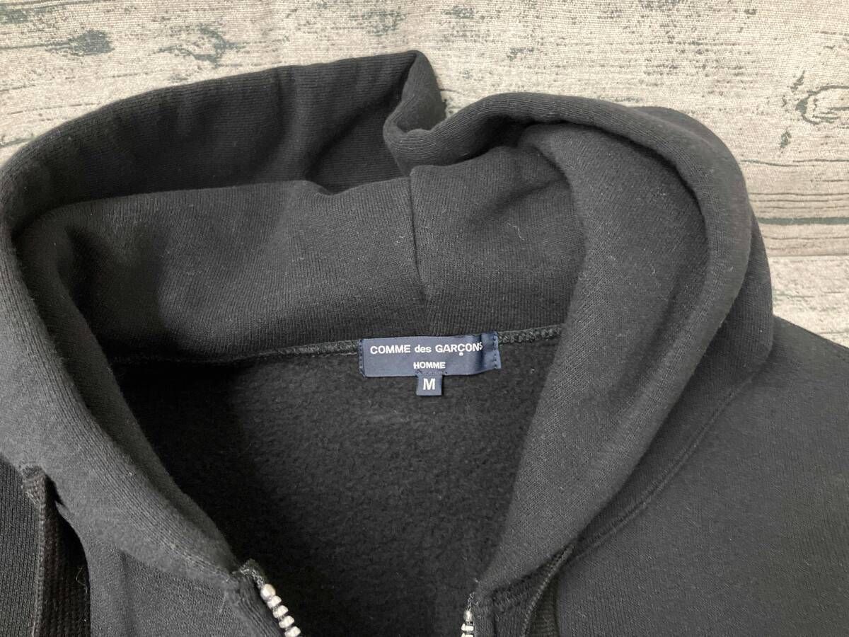 COMME des GARCONS HOMME コムデギャルソン オム ジップアップパーカー