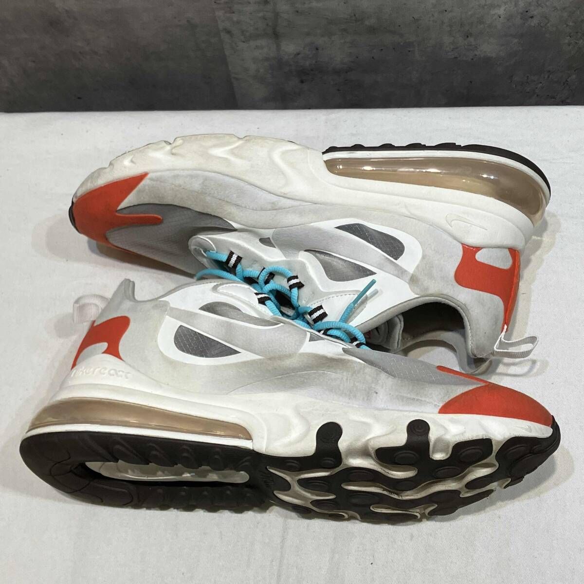 NIKEスニーカーAIRMax270 REACT A04971-200 ホワイト 28.5cm ナイキ 