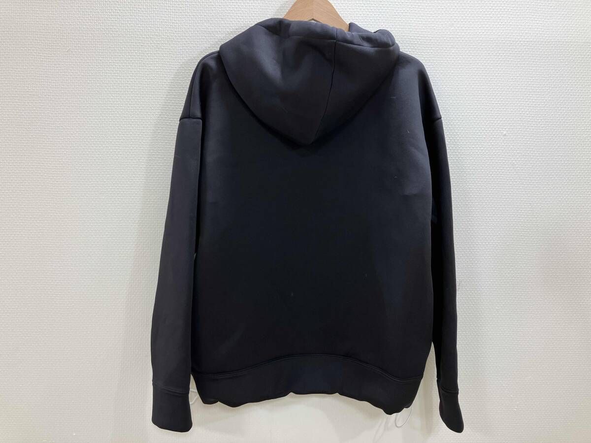 UN 3 D プルオーバーパーカー ポリウレタンパーカー 黒 F 梅春