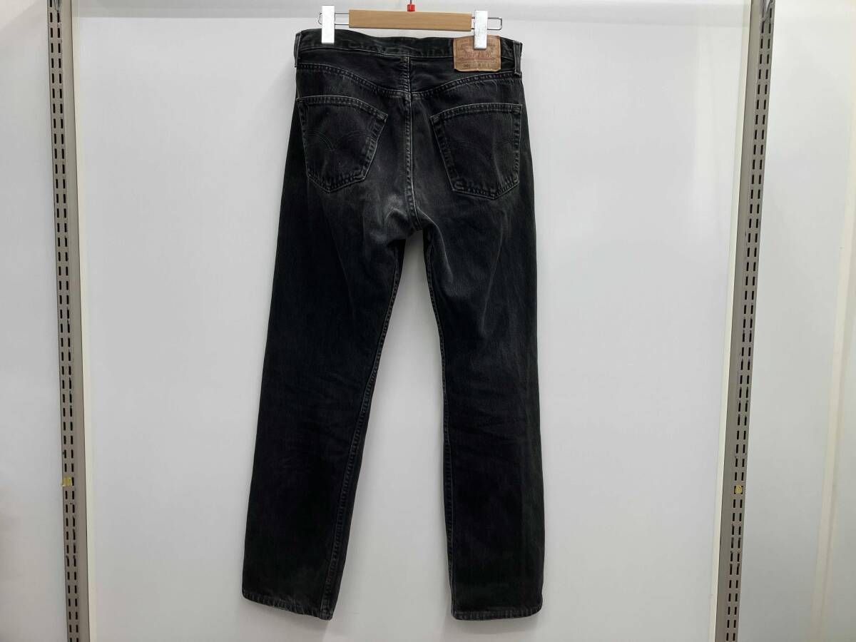LEVI S リーバイス 1990 501 後染めブラック デニムパンツ アメリカ製 Made in USA アメカジ 古着 ヴィンテージ サイズW 31 L 30