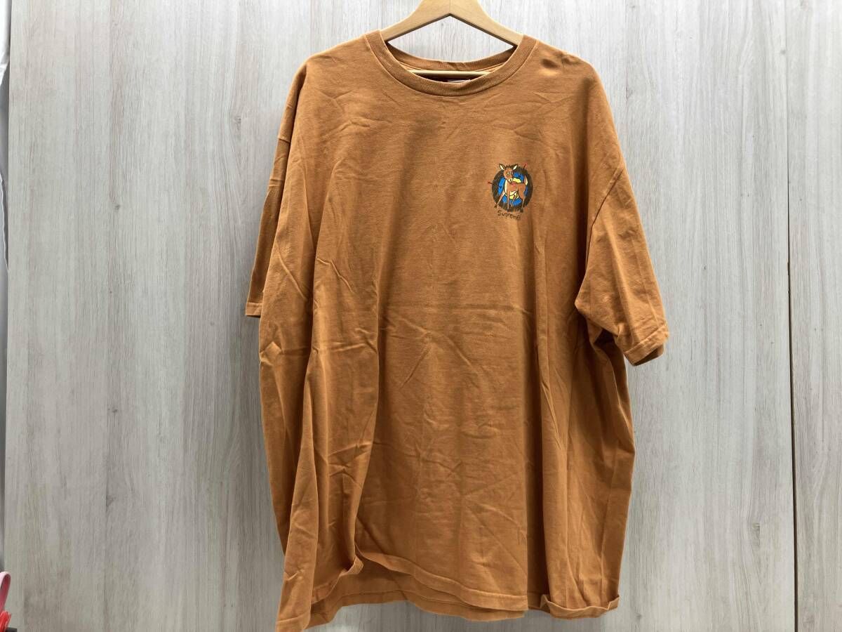 Supreme シュプリーム 半袖Tシャツ 表記サイズXXL ライトブラウン 鹿