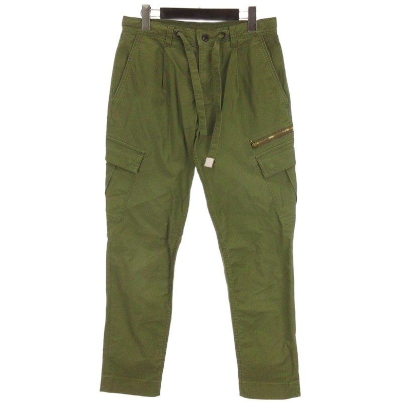 ジュンハシモト junhashimoto イージー カーゴ パンツ カーキ 3