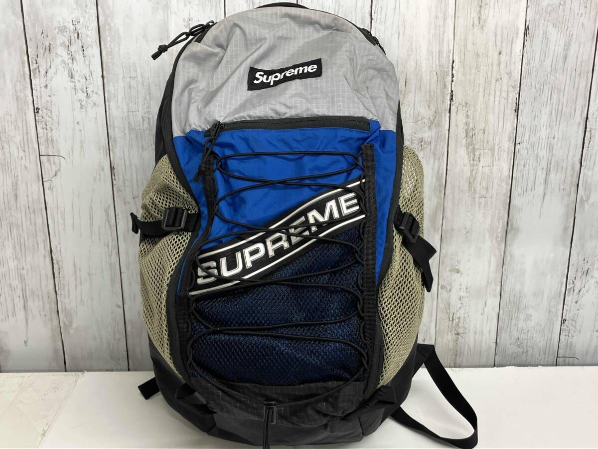 Supreme バッグパック シュプリーム リュックサック ボックスロゴ マルチカラー