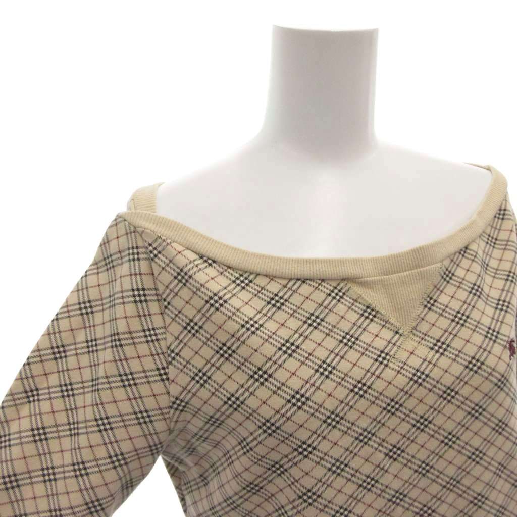 バーバリーブルーレーベル BURBERRY BLUE LABEL スウェット トレーナー