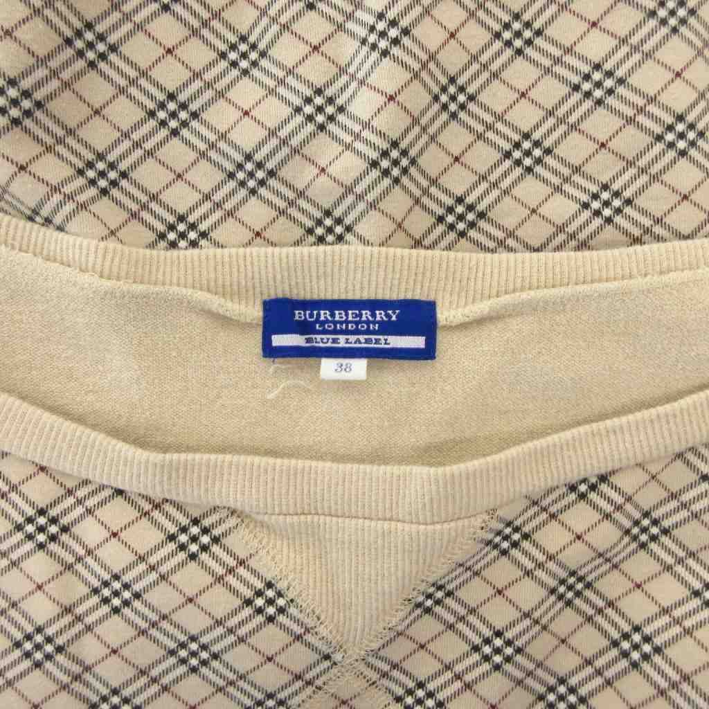 バーバリーブルーレーベル BURBERRY BLUE LABEL スウェット トレーナー
