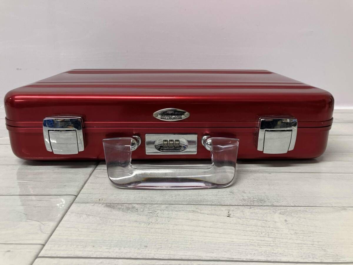 zero halliburton ゼロハリバートン アタッシュケース 赤色 RED レッド