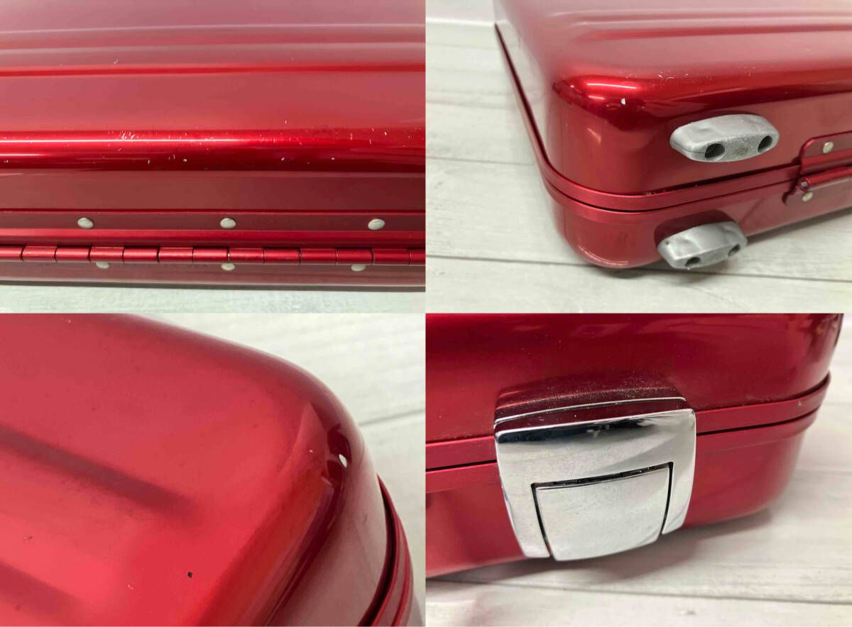 zero halliburton ゼロハリバートン アタッシュケース 赤色 RED レッド