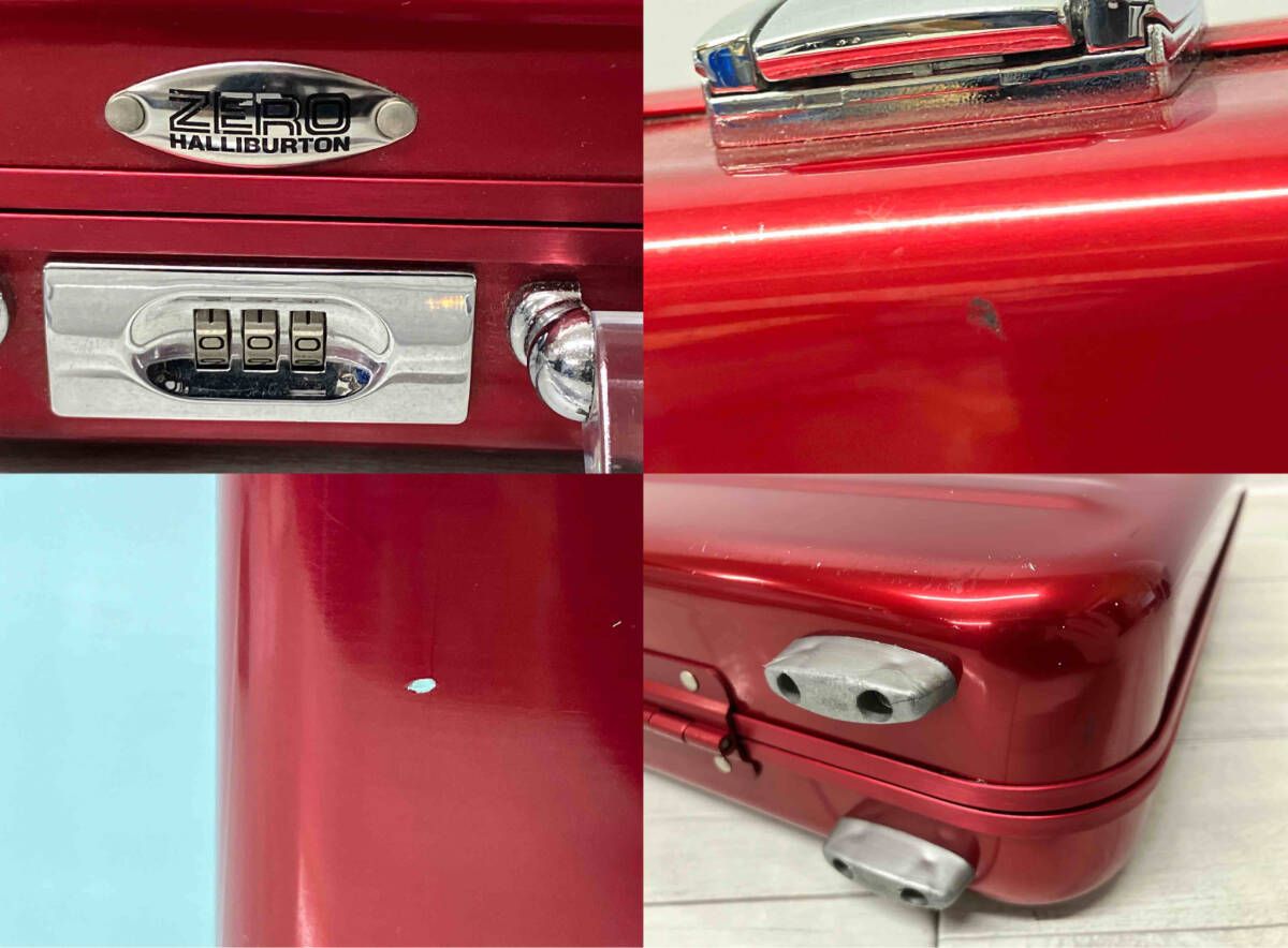 zero halliburton ゼロハリバートン アタッシュケース 赤色 RED レッド