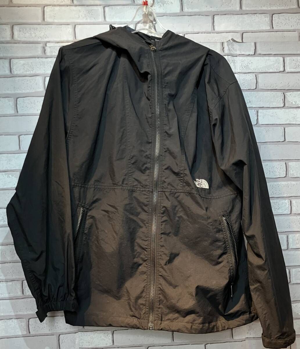 THE NORTH FACE ノースフェイス ジャケット NP 72230 コンパクトジャケット Compact Jacket Mサイズ アウトドア ブラック