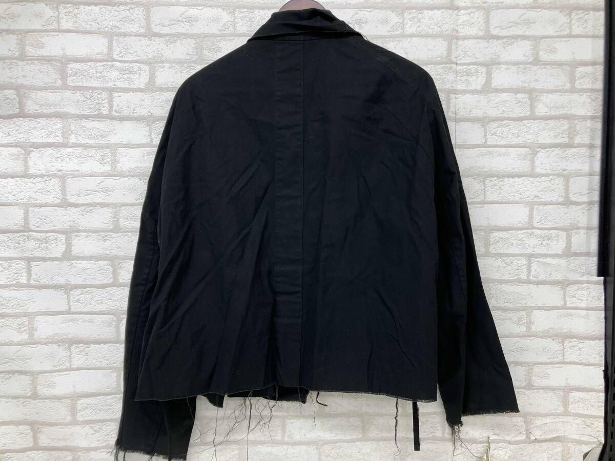 my beautiful landlet WM 05 マイ ビューティフルランドレット ジャケット コットン ブラック レディース サイズ1 日本製 状態考慮