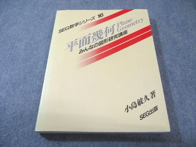 SEG出版 SEG数学シリーズ16 平面幾何 みんなの図形研究講座 書き込み