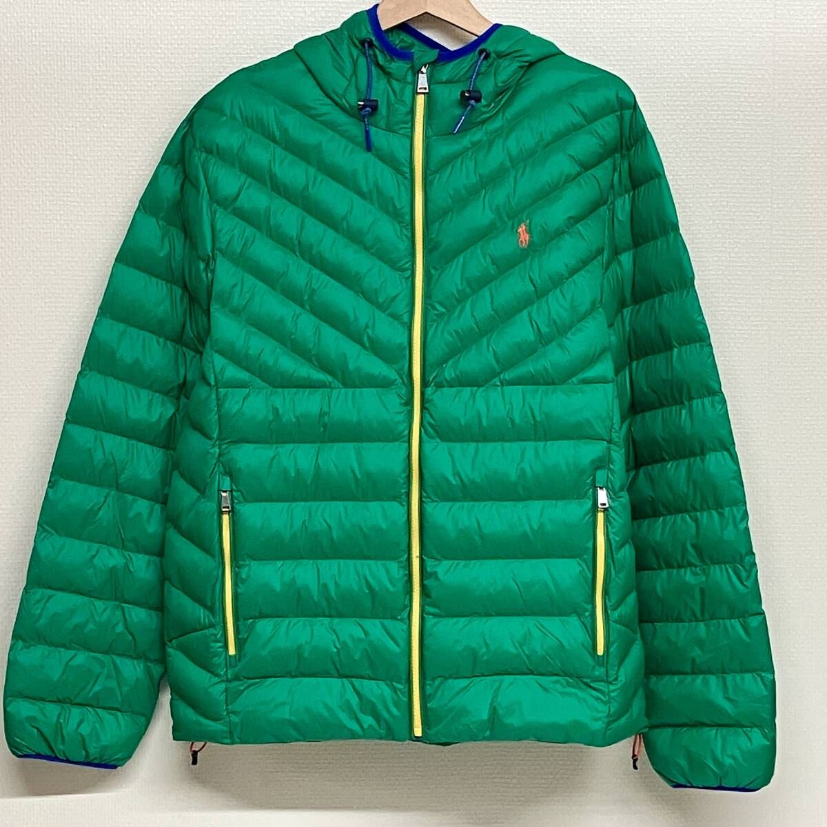 polo ralph lauren C en Packable jaket ポロラルフローレン コールデン パッカブル ジャケット グリーン サイズL