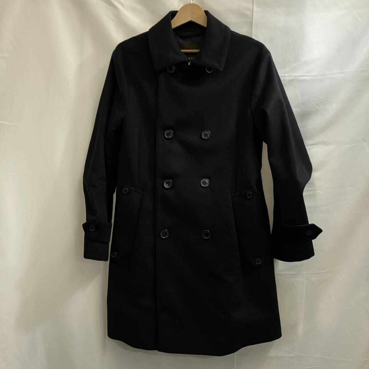 MACKINTOSH マッキントッシュ ピーコート イギリス製 サイズM ブラック