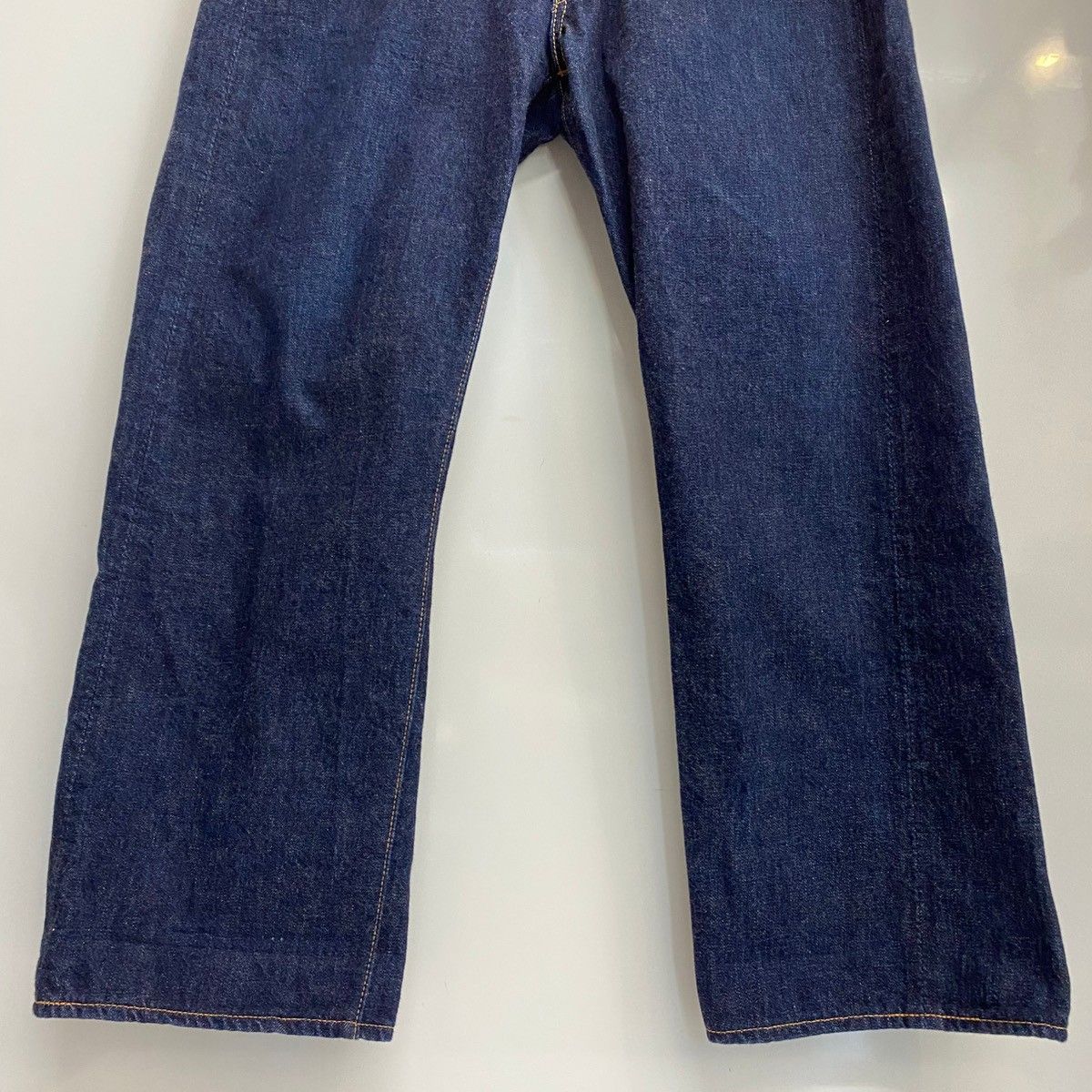 グラッドハンド GLAD HAND × FULLCOUNT Loose Straight Denim Pants 