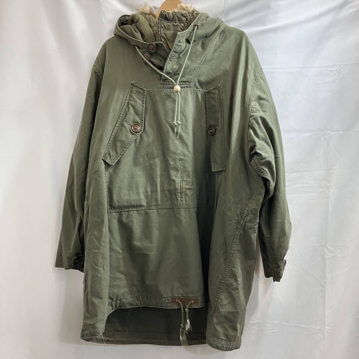 US ARMY アメリカ軍 フィールドジャケット 山岳部隊 M 43 ライナー付きフルセット 古着 サイズM モスグリーン
