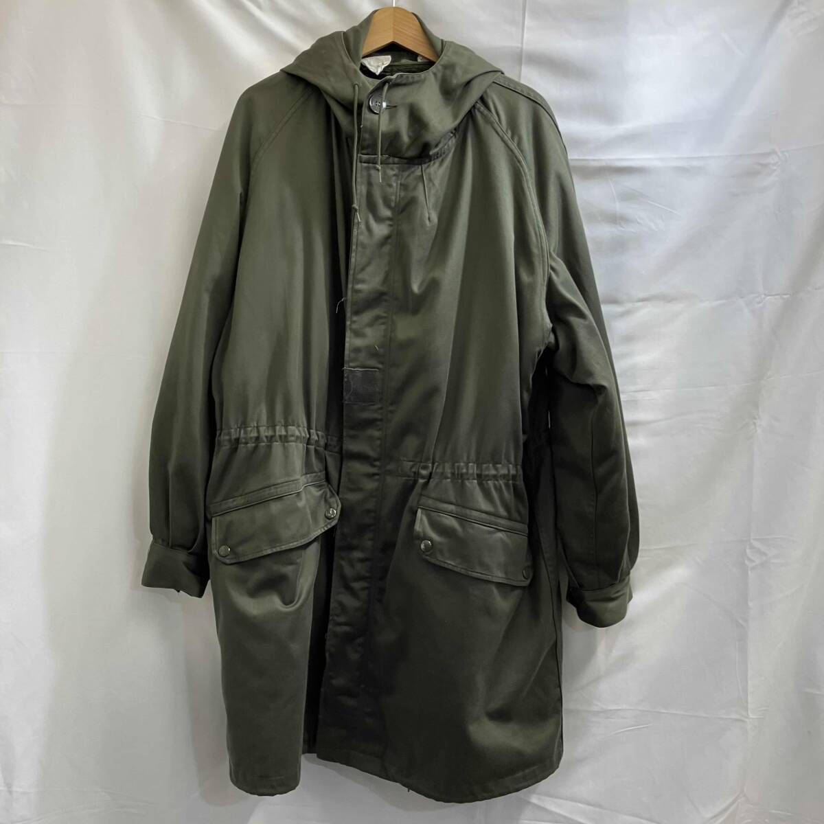 FRENCH フランス軍 モッズコート M 51 70 s 92 L 古着 モスグリーン